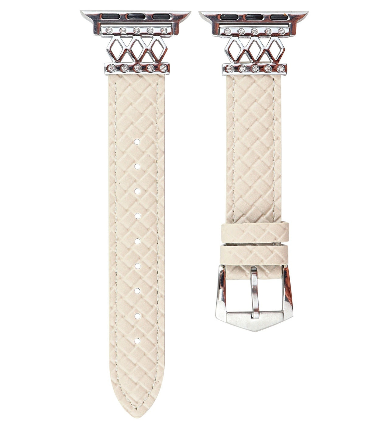 Armbanduhr Diamant Design Klassischer Stil Echtes Leder Damen uhr armband