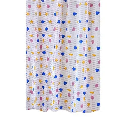 180*200CM Bathroom Shower Curtain Waterproof and Anti-Mold Home Bathroom Curtain with 12 Hooks - Confia - reusablefoodstoragebags confia