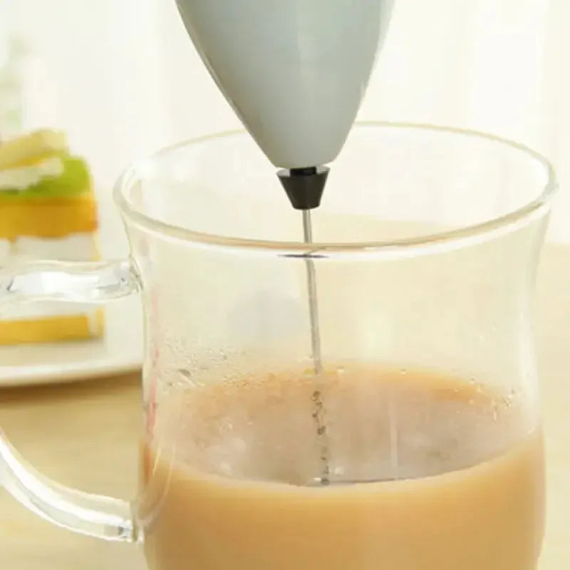 Wireless Milk Foamer Coffee Whisk Mixer Electric Blender Egg Beater Mini Frother Handle Stirrer Cappuccino Maker Cooking Tools - Confia