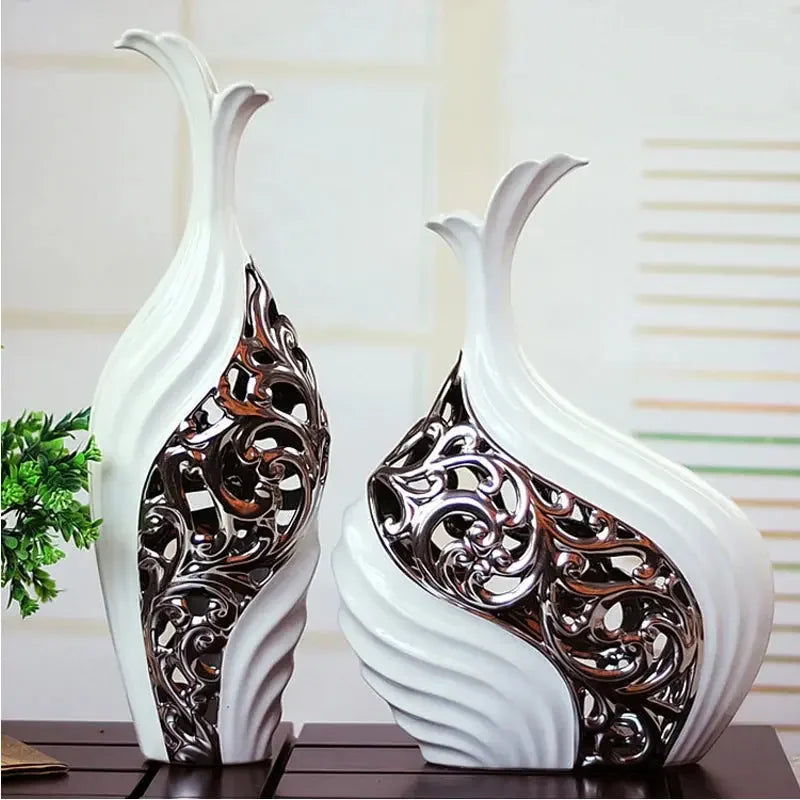 European Wedding Decor Crafts Ceramic Creative Room Decoration Handicraft Porcelain Figurines Decorations W3907 - Confia