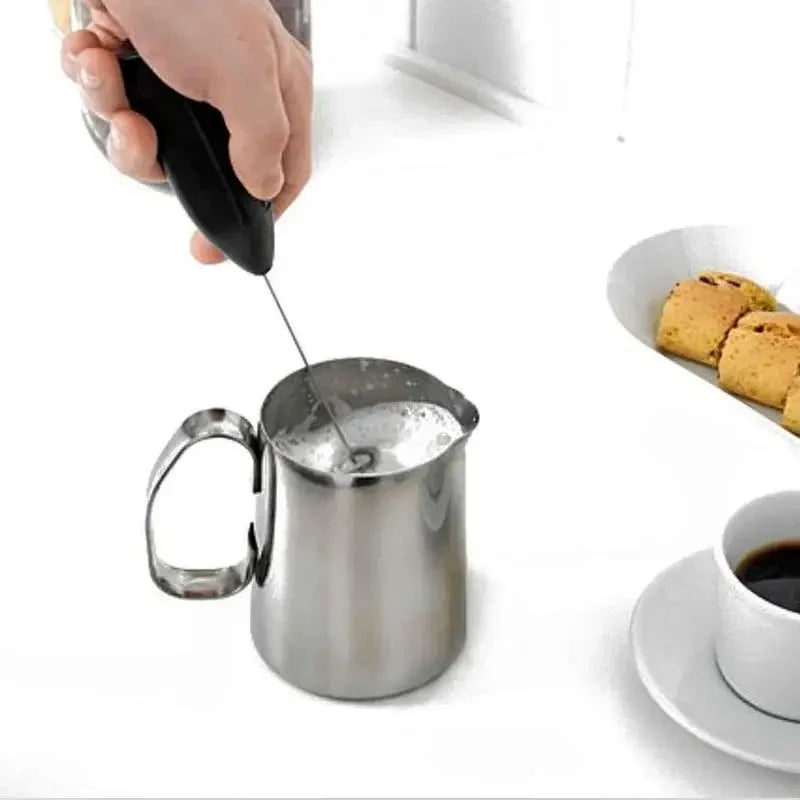 Wireless Milk Foamer Coffee Whisk Mixer Electric Blender Egg Beater Mini Frother Handle Stirrer Cappuccino Maker Cooking Tools - Confia