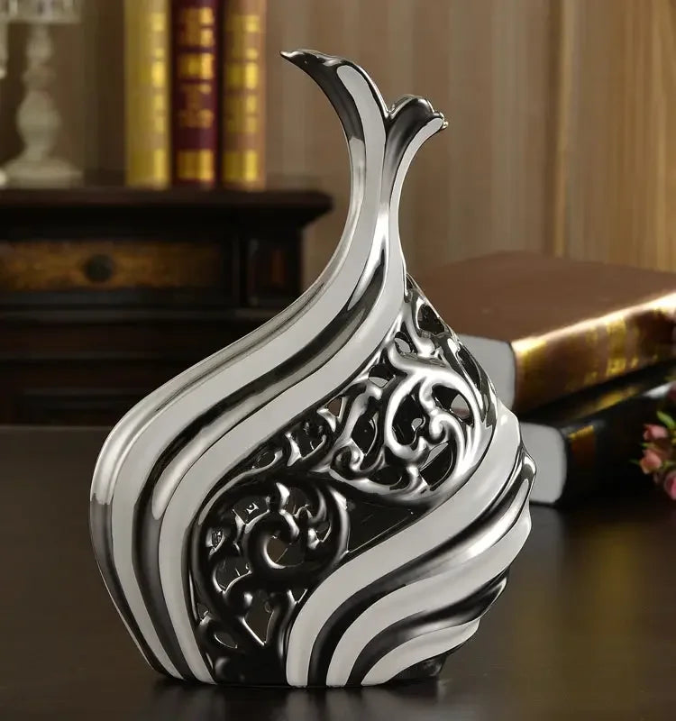 European Wedding Decor Crafts Ceramic Creative Room Decoration Handicraft Porcelain Figurines Decorations W3907 - Confia