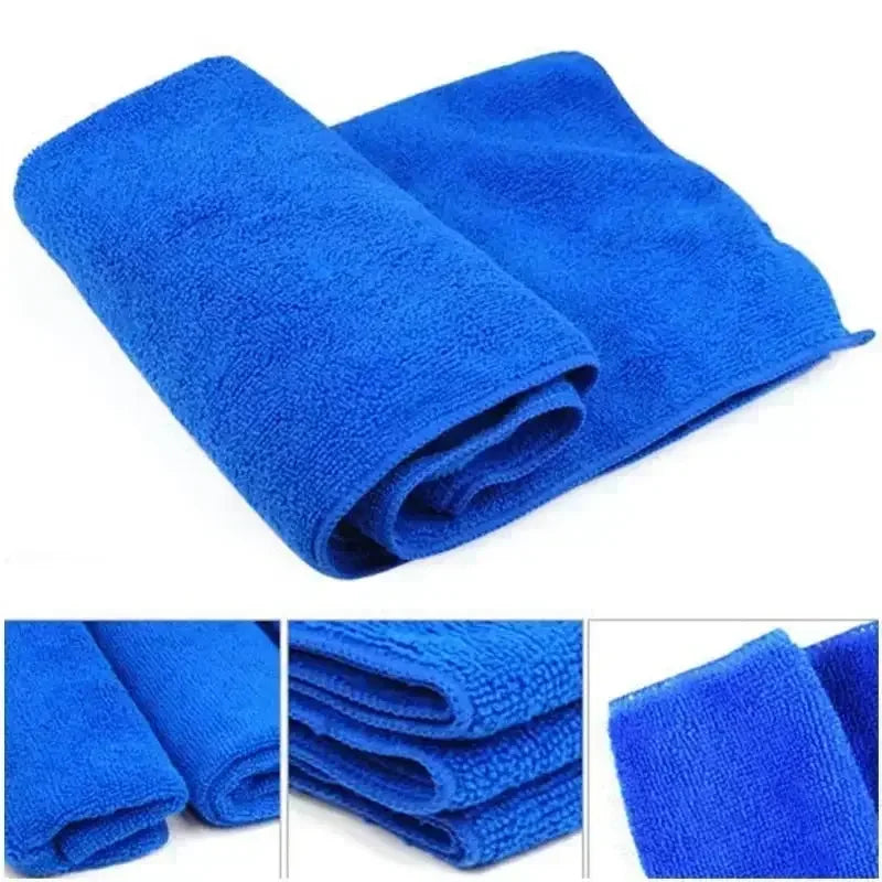 Thick Lint & Streak-Free Multipurpose Cloths - Automotive Microfiber Towels for Car Washing Drying Cloth Towel and Polishing Cloth - Confia - reusablefoodstoragebags confia