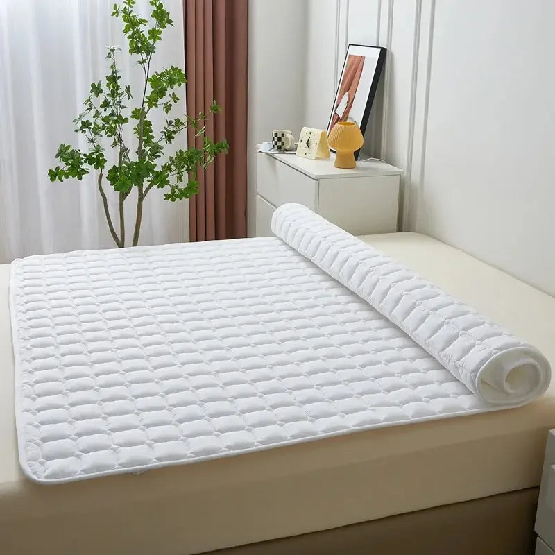 Waterproof Quilted Mattress Protector Cover Ultra Soft Breathable & Hypoallergenic Fitted Bed Protector for Single or Double Bed - Confia - reusablefoodstoragebags confia