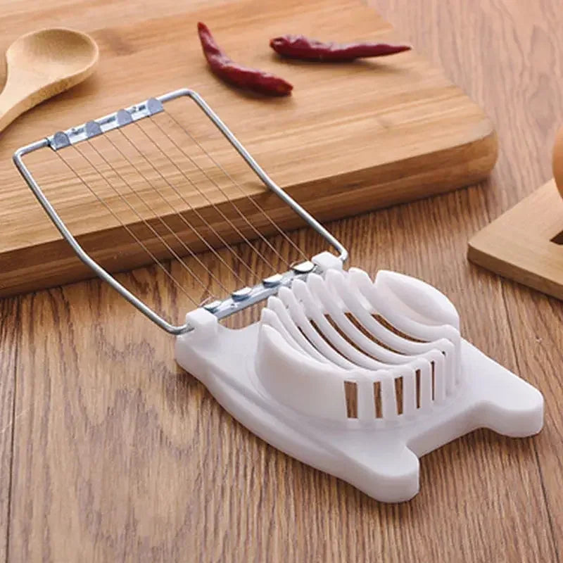 Kitchen Accessories Egg Slicers Chopper Stainless Steel Fruit Salad Cutter Egg Tools Manual Food Processors Kitchen Tool Gadgets - Confia