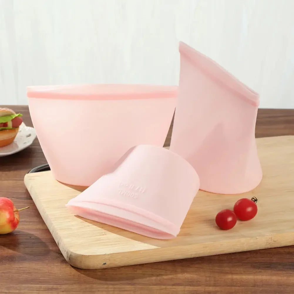 Silicone Food Storage Bags: Keep Your Food Fresh and Organized - Confia - reusablefoodstoragebags confia