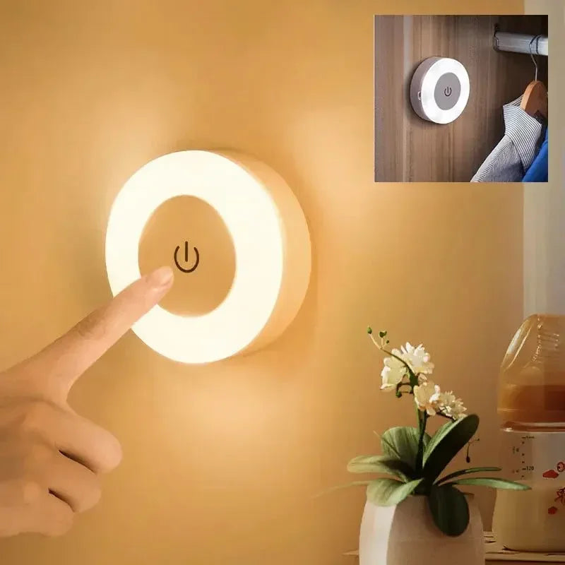 Led Light Portable USB Rechargeable Night Light for Living Room and Bedroom Lighting. Lamps Lamp Home Decorations Decor Lights - Confia