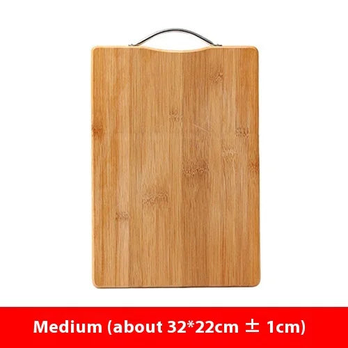 Chopping Board Bamboo Cutting Board Butcher Block for Kitchen Vegetables, Fruits, Cheese and Charcuterie