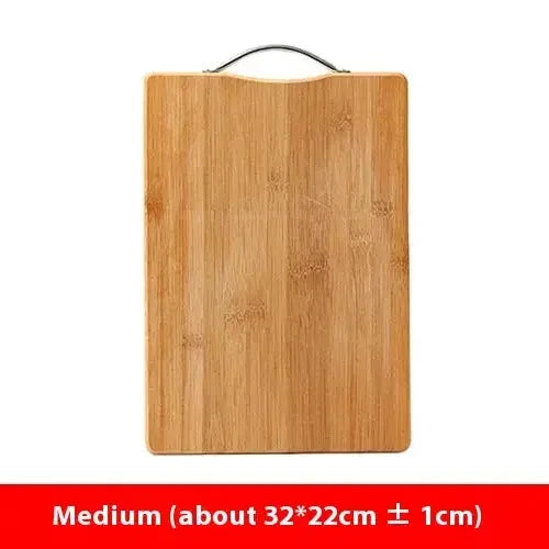 Chopping Board Bamboo Cutting Board Butcher Block for Kitchen Vegetables, Fruits, Cheese and Charcuterie - Confia