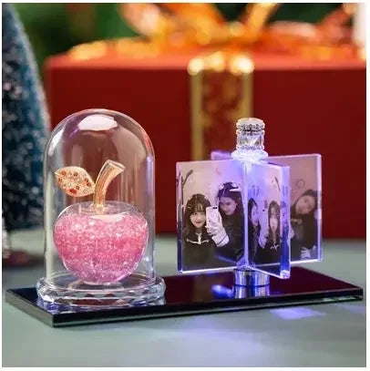 Personalized Photo Frame Custom Photo Frame with Light, Girlfriend Gift Mother Gift Wife Gift Wedding Decor - Confia