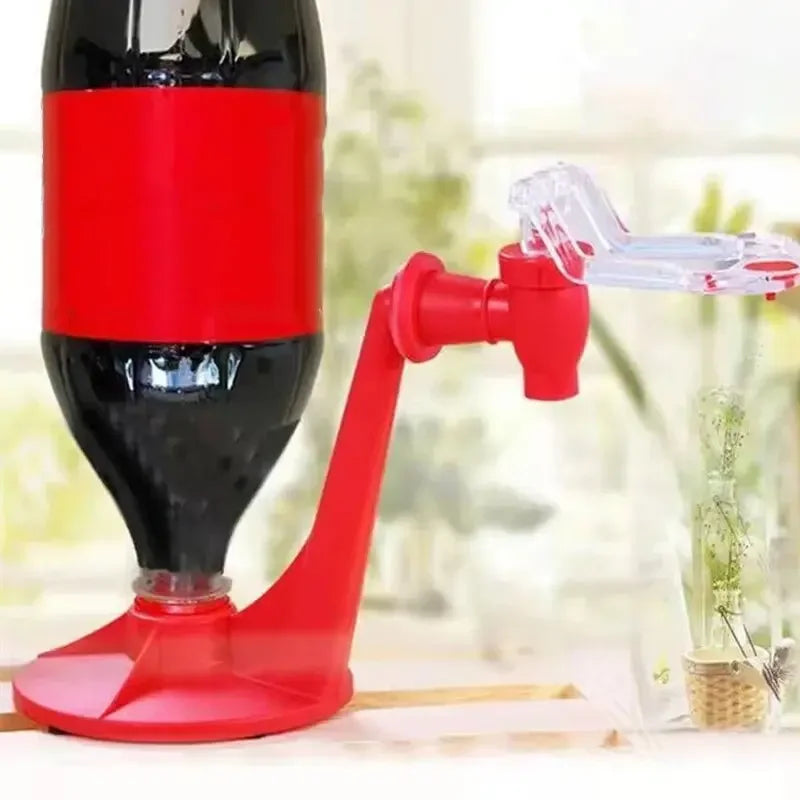 Soda Dispense Gadget Coke Party Drinking Fizz Saver Dispenser Water Machine Down Drinking Water Drink Dispenser Mini Tool Multicolor - Confia