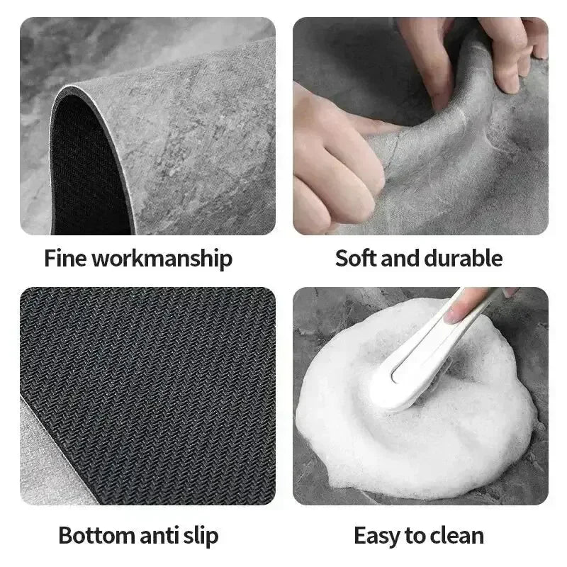 Bathroom Mats - Quick Dry Water-absorbing Mats for Your Home - Confia - reusablefoodstoragebags confia