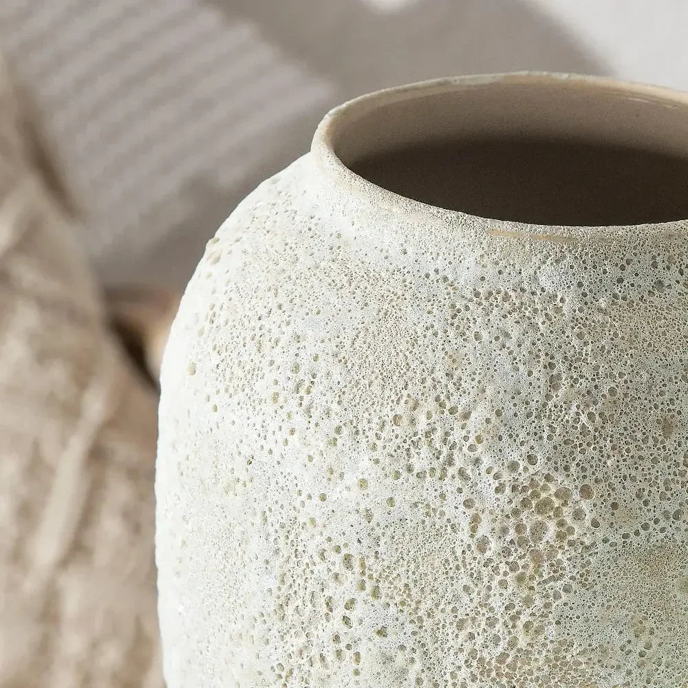 Ceramic Vase Chinese Style Quiet Wind Home Decor Decoration Flower Arrangement Pottery Pot - Confia