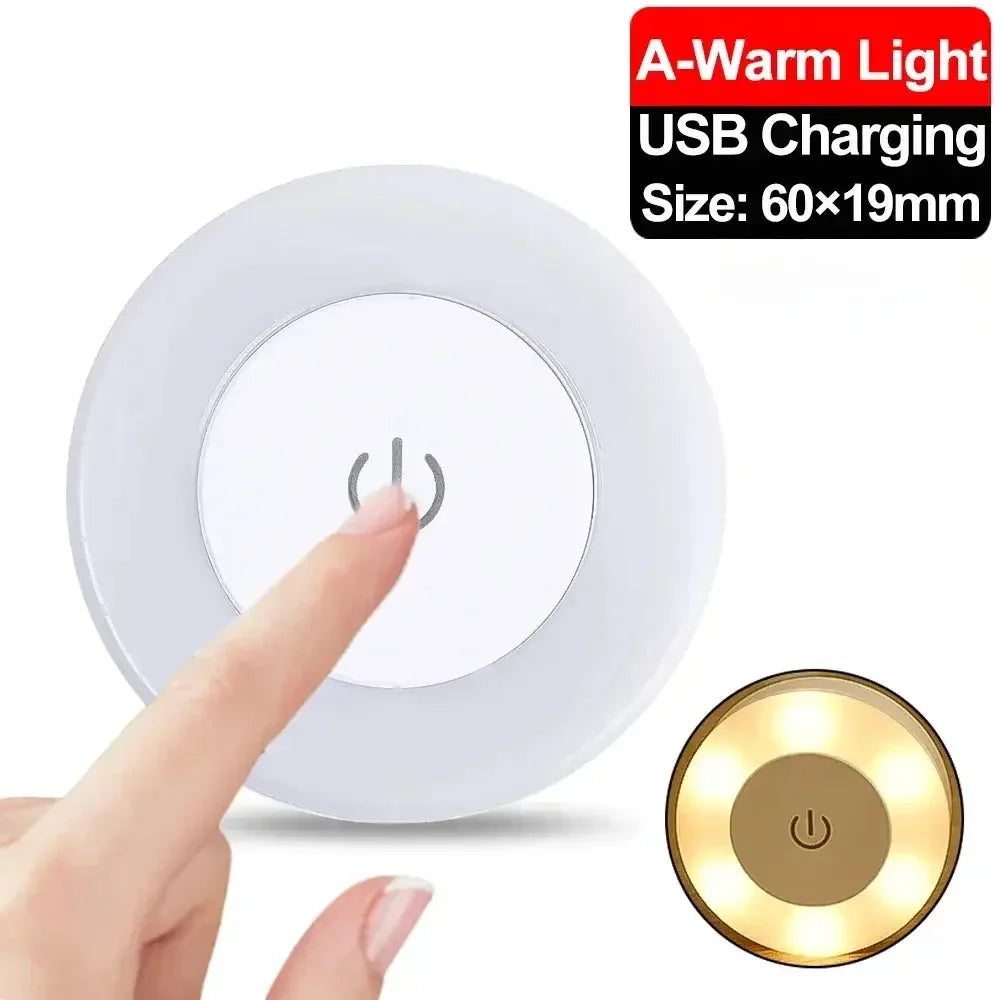 Led Light Portable USB Rechargeable Night Light for Living Room and Bedroom Lighting. Lamps Lamp Home Decorations Decor Lights - Confia