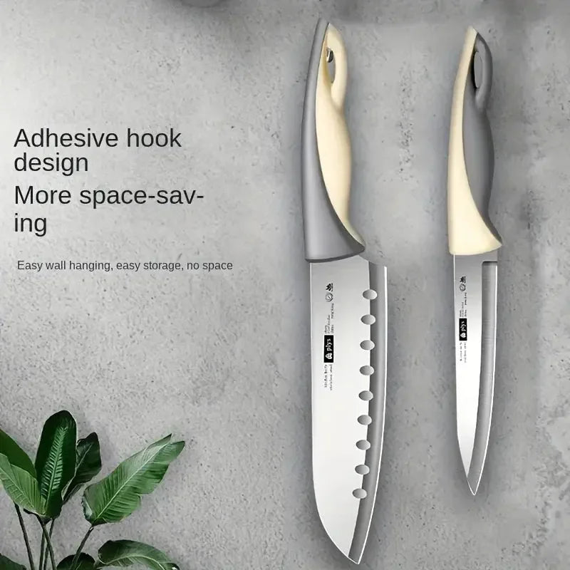 Chef knife fruit knife set kitchen high hardness with knife set suitable for cutting meat, vegetables, fruits and vegetables - Confia