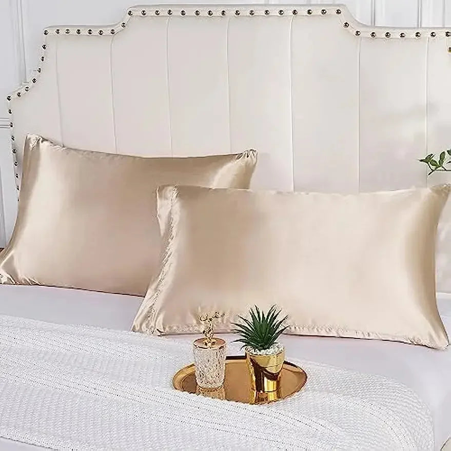 1pc Boost Beauty Sleep Silky Satin Pillowcases: Cooling, Hair and Skin-Friendly, Easy-Care - Confia - reusablefoodstoragebags confia