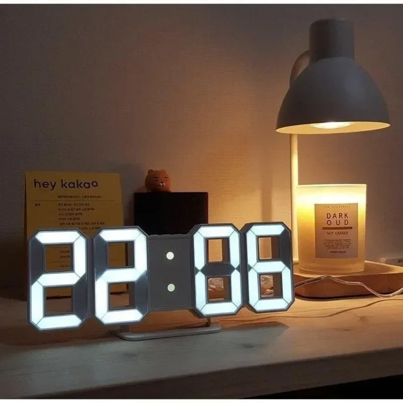 Alarm Clocks Decoration Garden Clocks Digital Clock Date/Temperature for Home Kitchen Offices Clock Decor