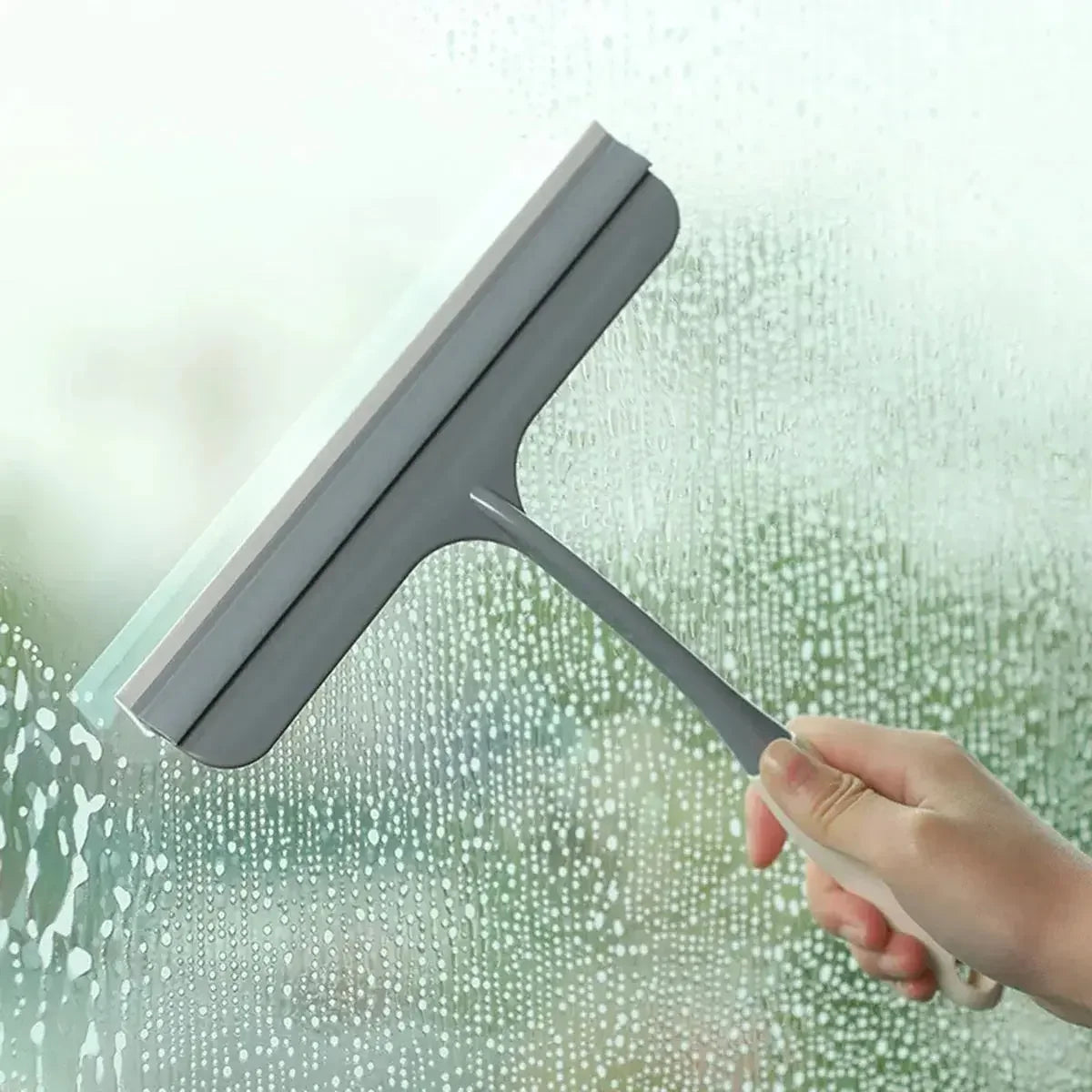 All Purpose Squeegee for Glass Shower Doors, Car Window, Home Mirrors, Bathroom Shower Cleaner Wiper - Confia - reusablefoodstoragebags confia