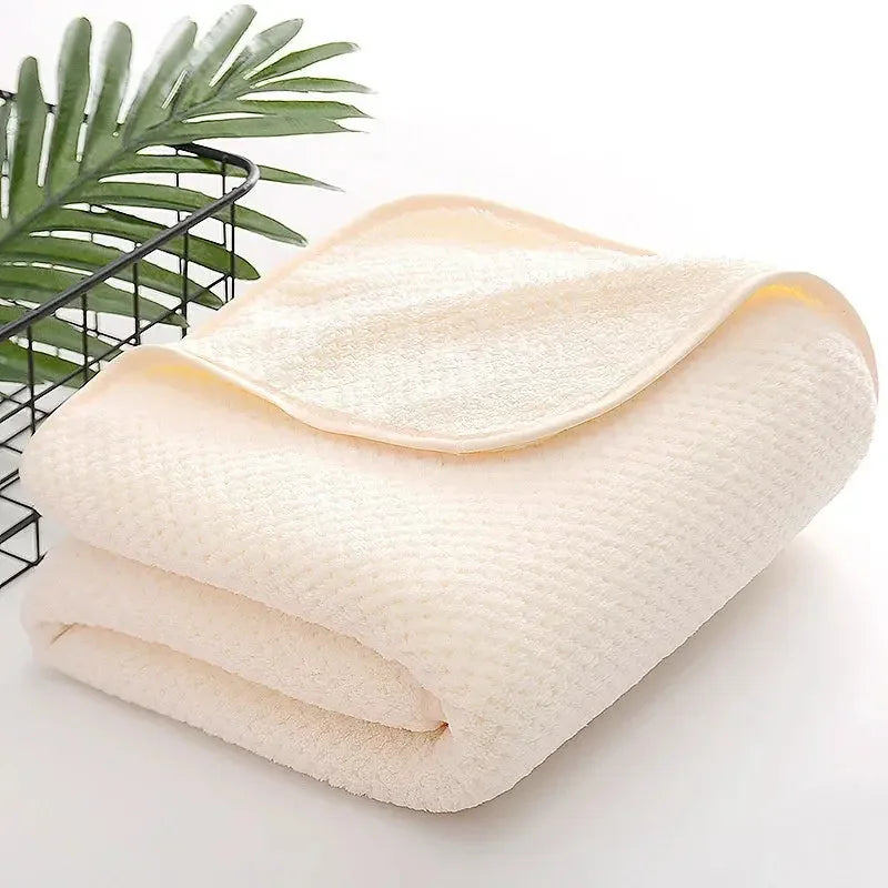 Bathing Towels, Household Ultra-Fine Fiber Towels - No Shed Hair Lightweight & Quick Drying | Ultra Absorbent Towel - Confia - reusablefoodstoragebags confia