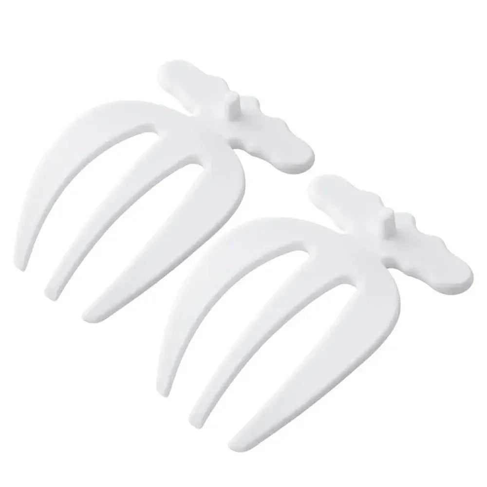 2 Pieces Salad Hands Multifunctional Salad Mixing Kitchen Utensil Tossing Tool Tool Salad Tongs Fruit Claw Salad Accessories - Confia