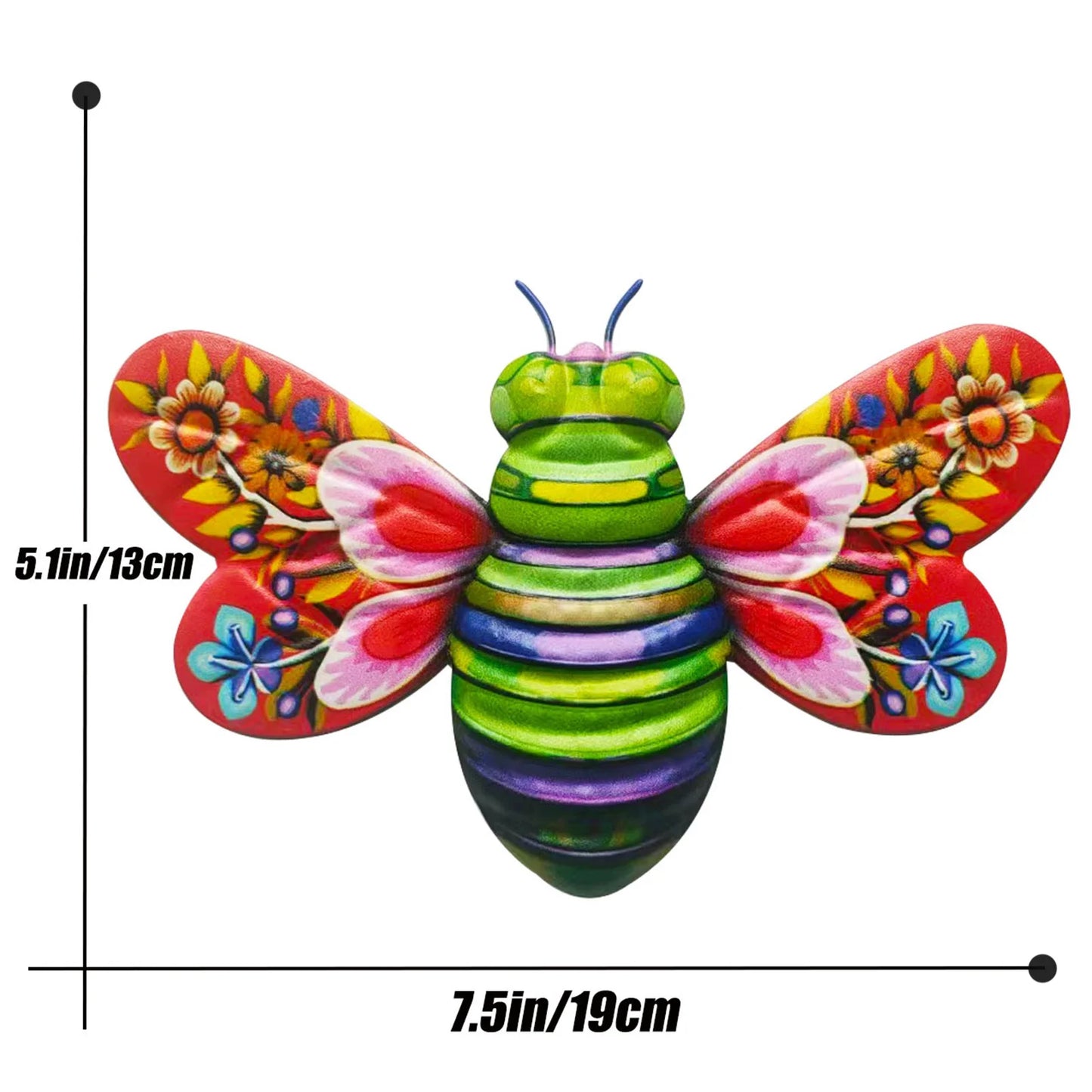 Wall Hanging Art 3D Sculpture Wall Art Sculpture Ornament for Living Room Garden Bedroom