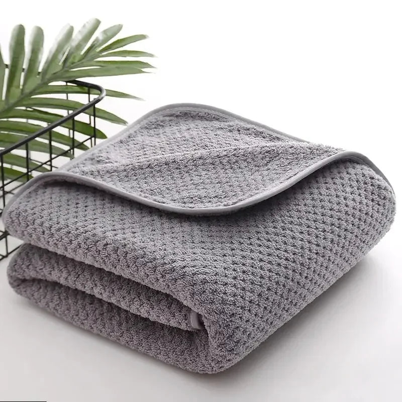 Bathing Towels, Household Ultra-Fine Fiber Towels - No Shed Hair Lightweight & Quick Drying | Ultra Absorbent Towel - Confia - reusablefoodstoragebags confia