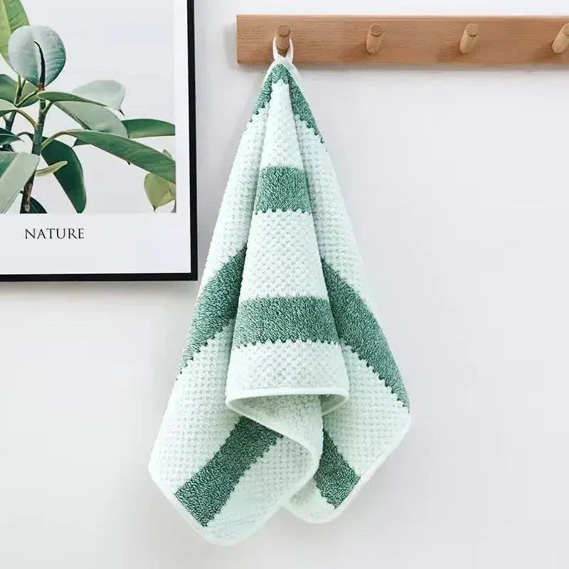 Bath Towel Washcloth Microfiber Towels for Bath Solid Color Soft Absorbent Towels Multipurpose Use For Hotel Bathroom - Confia - reusablefoodstoragebags confia