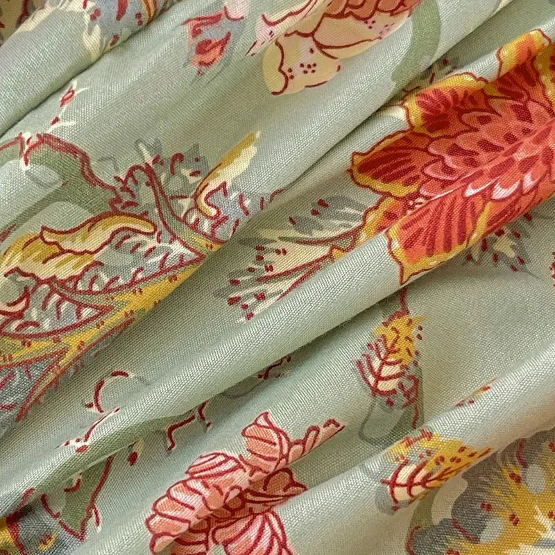 MissDeer Elastic Bed Sheets Sets Double Bed Flower Print Fitted Sheet Without Pillowcases Single Queen King Size Bed Cover - Confia - reusablefoodstoragebags confia