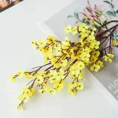 Artificial Flowers - Fake Babys Breath Flowers Gypsophila Bouquet Bulk Real Touch Faux Silk Flower for Vase, DIY Home Office Wedding Party Decoration - Confia