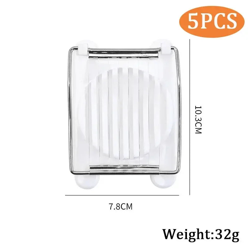 Kitchen Accessories Egg Slicers Chopper Stainless Steel Fruit Salad Cutter Egg Tools Manual Food Processors Kitchen Tool Gadgets - Confia