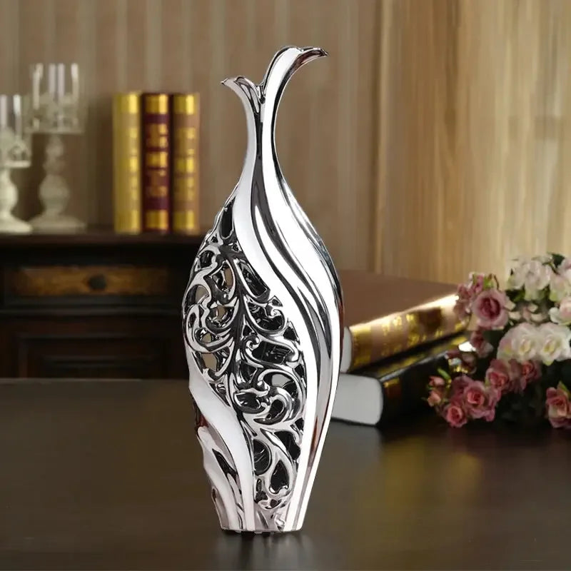 European Wedding Decor Crafts Ceramic Creative Room Decoration Handicraft Porcelain Figurines Decorations W3907 - Confia