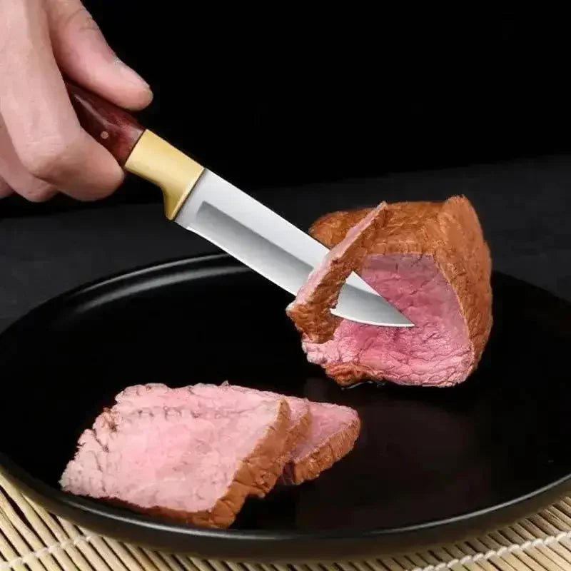Sharp Fruit Knife, Outdoor Boning-Knife, EDC Portable pocket-Knife, Lamb Chop-Knife, BBQ knife, Survival-Knife, cutting-Knife - Confia