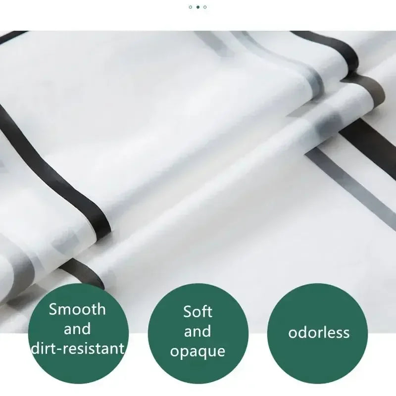 Bathroom Shower Curtains Waterproof Bath Curtain and Anti-Mildrew Home Bathroom Curtain with 12 Hooks - Confia - reusablefoodstoragebags confia