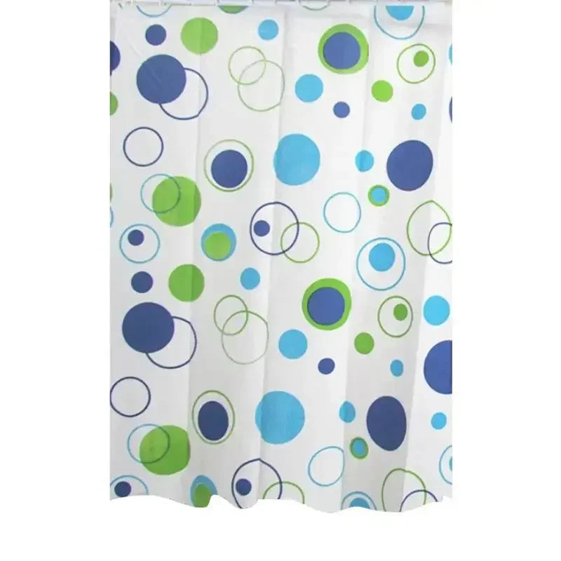 180*200CM Bathroom Shower Curtain Waterproof and Anti-Mold Home Bathroom Curtain with 12 Hooks - Confia - reusablefoodstoragebags confia