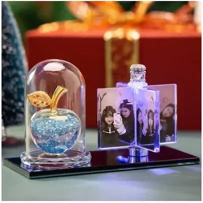 Personalized Photo Frame Custom Photo Frame with Light, Girlfriend Gift Mother Gift Wife Gift Wedding Decor - Confia