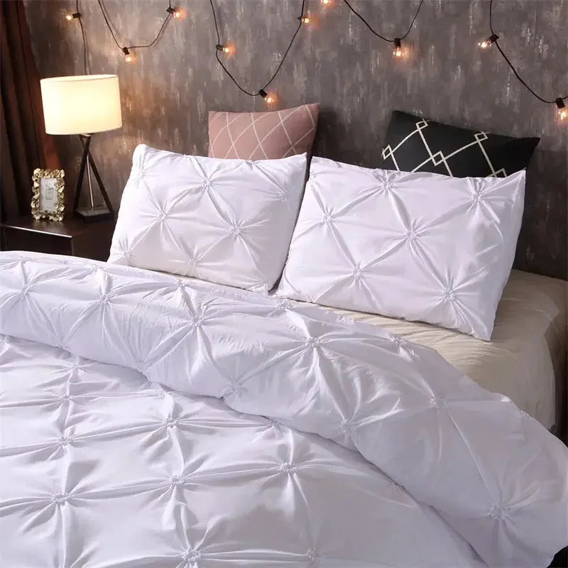Queen Comfort Set 3Pieces, Gray Bed in a Bag Comforter Set for Bedroom - Confia - reusablefoodstoragebags confia