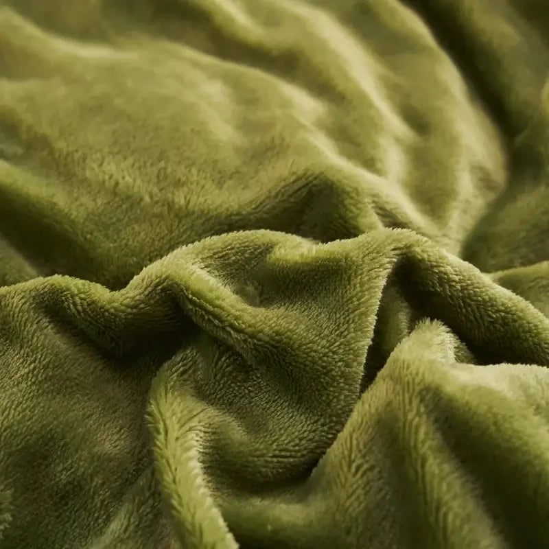 Winter Velvet Duvet Cover Without Pillowcases 1PC Thicken Warm Plush King Quilt Cover Suit Double Queen Bed Comforter Cover - Confia - reusablefoodstoragebags confia