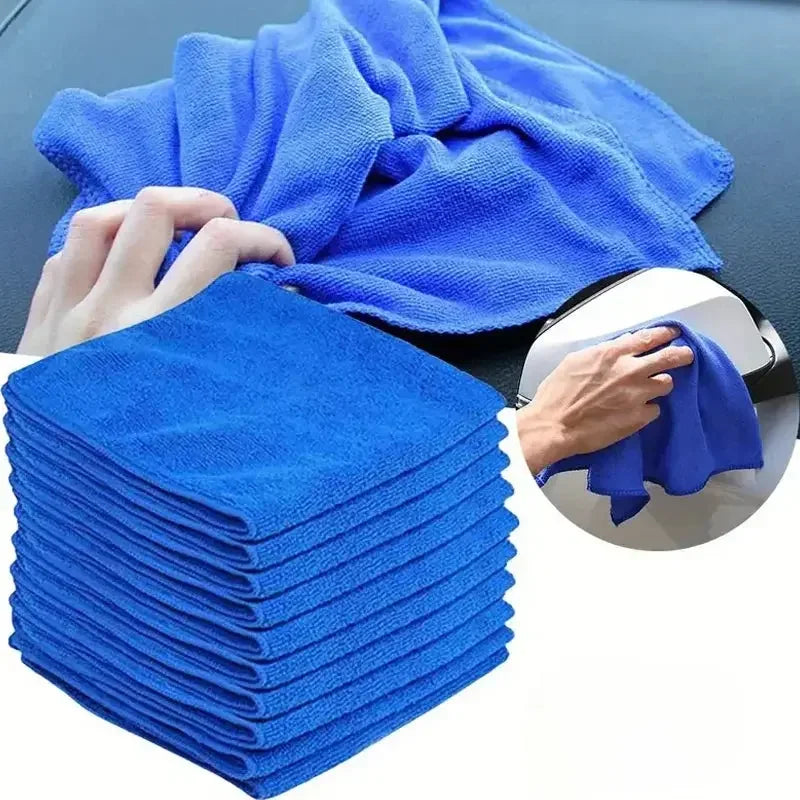 Thick Lint & Streak-Free Multipurpose Cloths - Automotive Microfiber Towels for Car Washing Drying Cloth Towel and Polishing Cloth - Confia - reusablefoodstoragebags confia