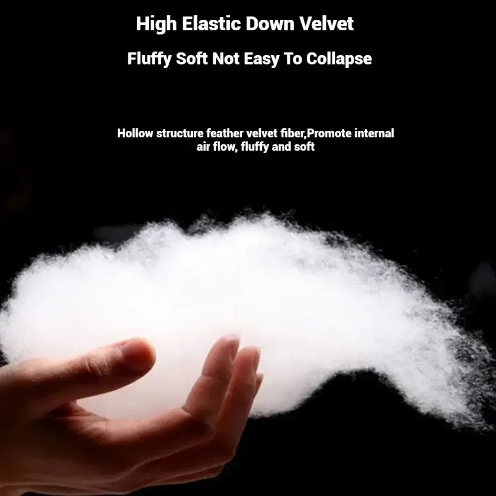 Sleeping Pillows 5-star Hotel Neck Pillow Three-dimensional Soft Solid Color Pillow Conjugated Microfiber Comfortable Pillows - Confia - reusablefoodstoragebags confia