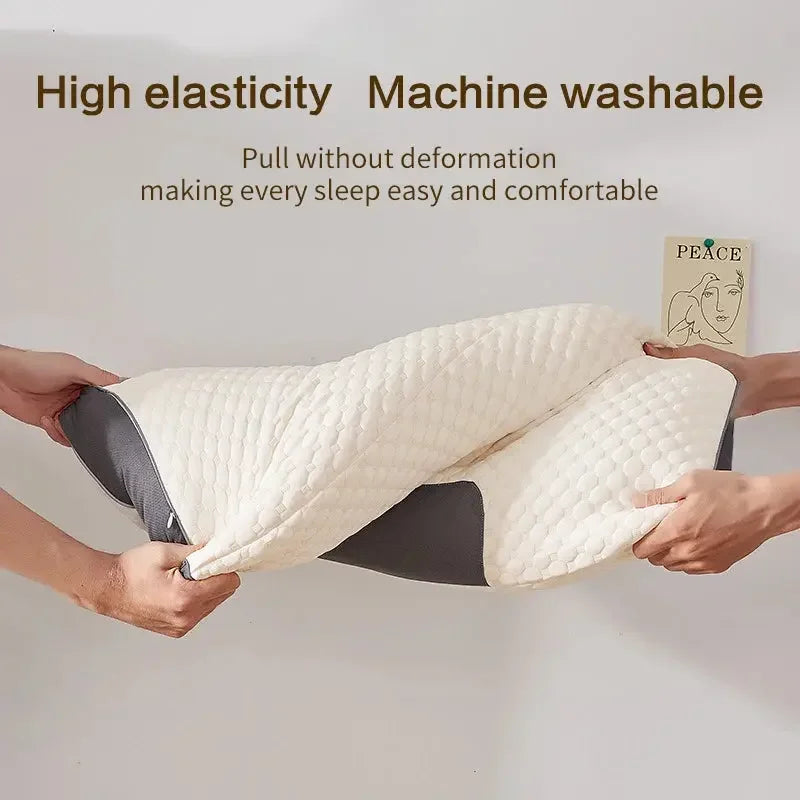 Neck Pillow Help Sleep And Protect The Neck Cervical Orthopedic Cool Gel Memory Foam Orthopedic Neck Support Pillow for Sleeping, Neck & Shoulder Pain - Confia - reusablefoodstoragebags confia