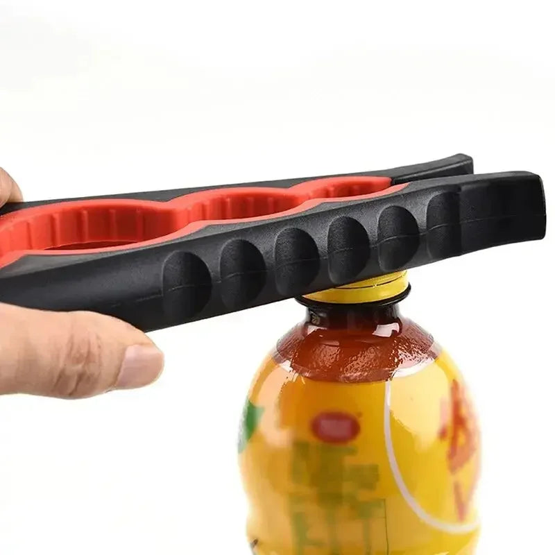 Can Opener Multi Functional Four In One Beverage Bottle Opener Cap Twister Four Position Can Opener Anti Slip Cap Twister - Confia