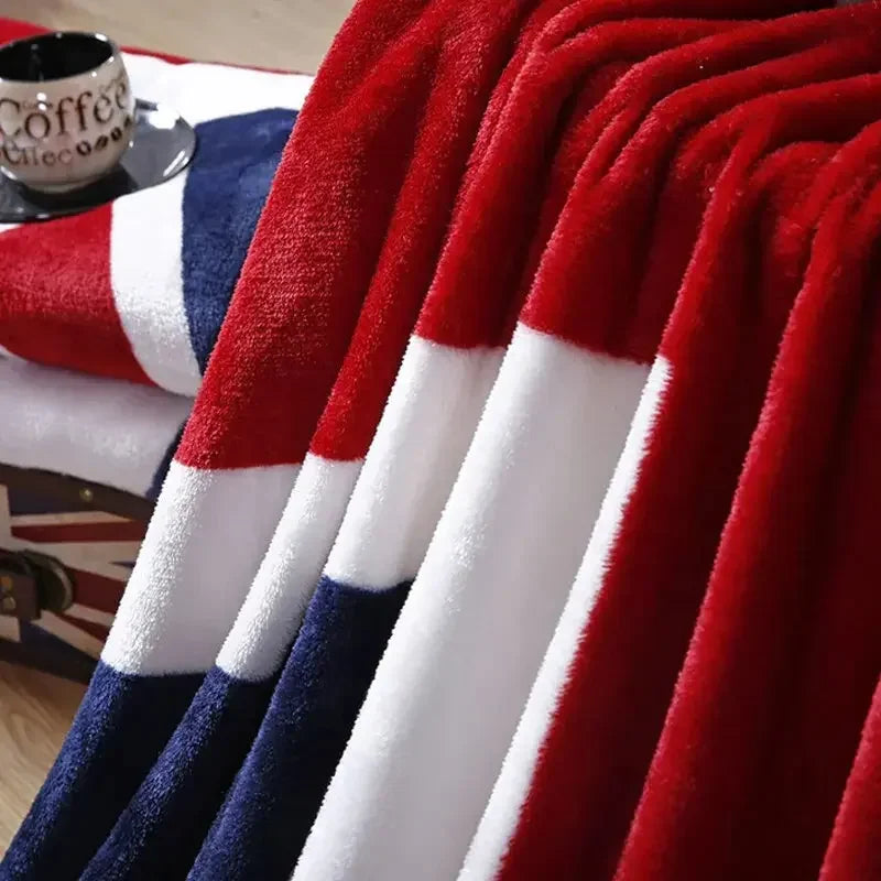 Bed Blankets-Warm and Plush Throw for Sofas, Sofas, Cars, and Travel-Machine-washed English Style Blankets - Confia - reusablefoodstoragebags confia