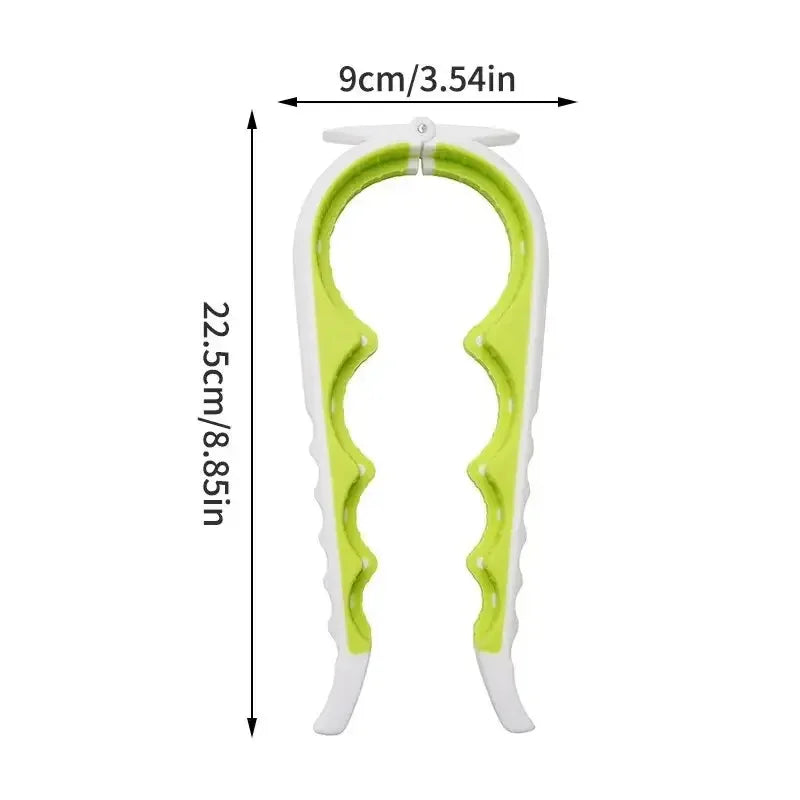 Can Opener Multi Functional Four In One Beverage Bottle Opener Cap Twister Four Position Can Opener Anti Slip Cap Twister - Confia