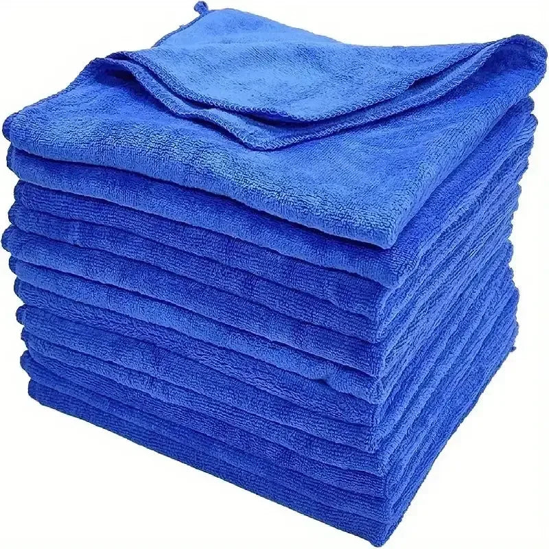 Thick Lint & Streak-Free Multipurpose Cloths - Automotive Microfiber Towels for Car Washing Drying Cloth Towel and Polishing Cloth - Confia - reusablefoodstoragebags confia