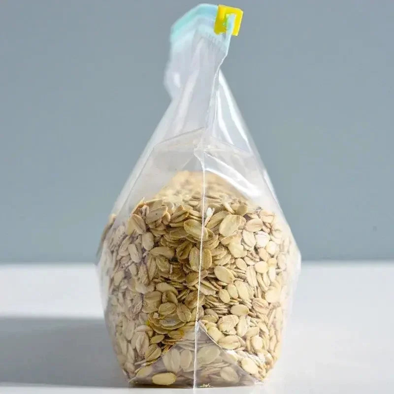 Reusable Storage Bags, Zipper Lock Bags, Food Grade Transparent Storage Bags - Confia - reusablefoodstoragebags confia