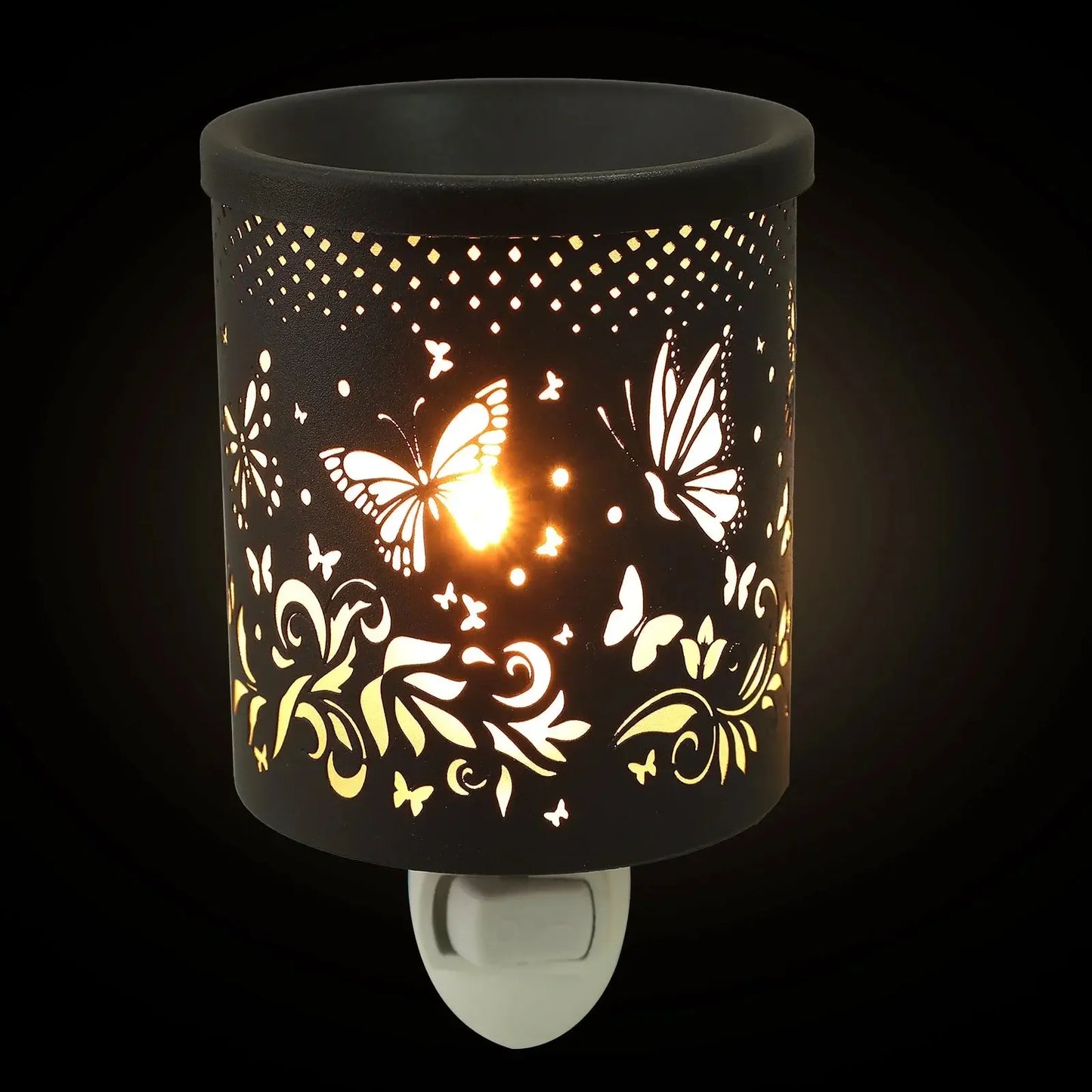 Metal In Wax Warmer Electric Burner Melter | Scented Oil Night Lamp Aromatherapy Furnace Bedroom Decor Gift | Candle Warmer Lamp - Confia - reusablefoodstoragebags confia