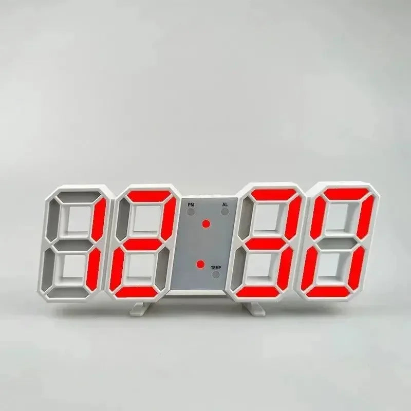 Alarm Clocks Decoration Garden Clocks Digital Clock Date/Temperature for Home Kitchen Offices Clock Decor - Confia