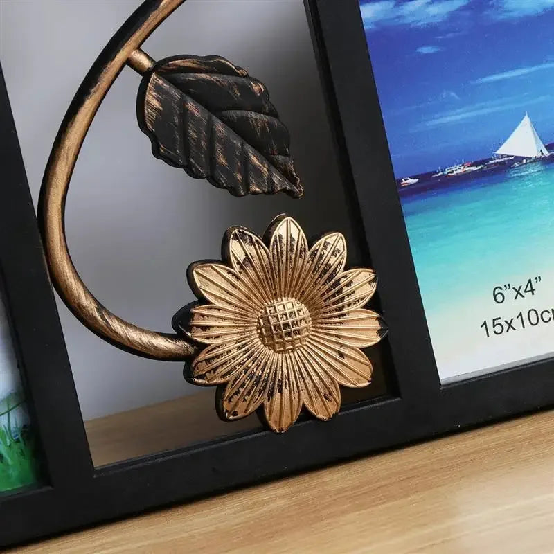 4 Wall Decor Photo Frame Opening Picture Frames Collage Display Pictures u Photo Collage Frame Picture Frame Collage - Confia