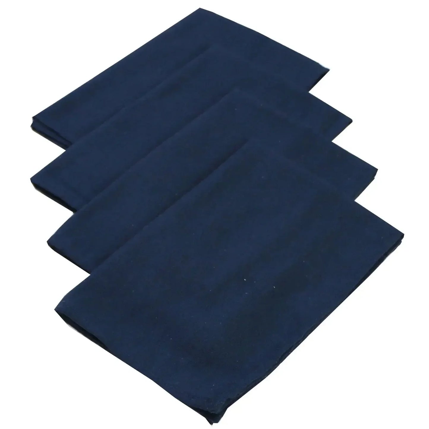 Set of 10 Pack Cocktail Napkins 40 X 40cm Cotton Blend Heavy Fabric Durable Linen Towel for Home Kitchen Wedding Decoration - Confia - reusablefoodstoragebags confia