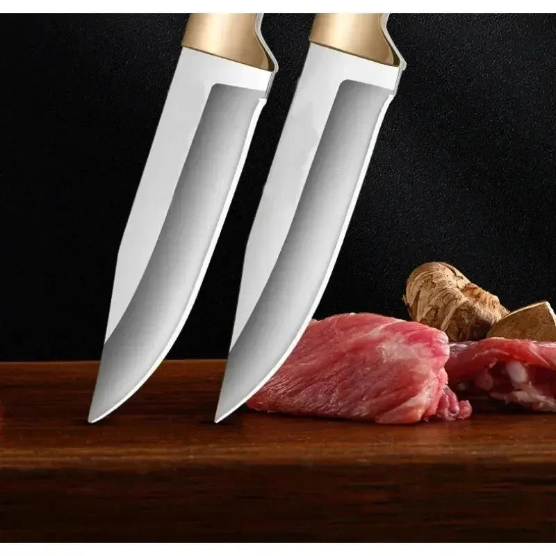 Sharp Fruit Knife, Outdoor Boning-Knife, EDC Portable pocket-Knife, Lamb Chop-Knife, BBQ knife, Survival-Knife, cutting-Knife - Confia